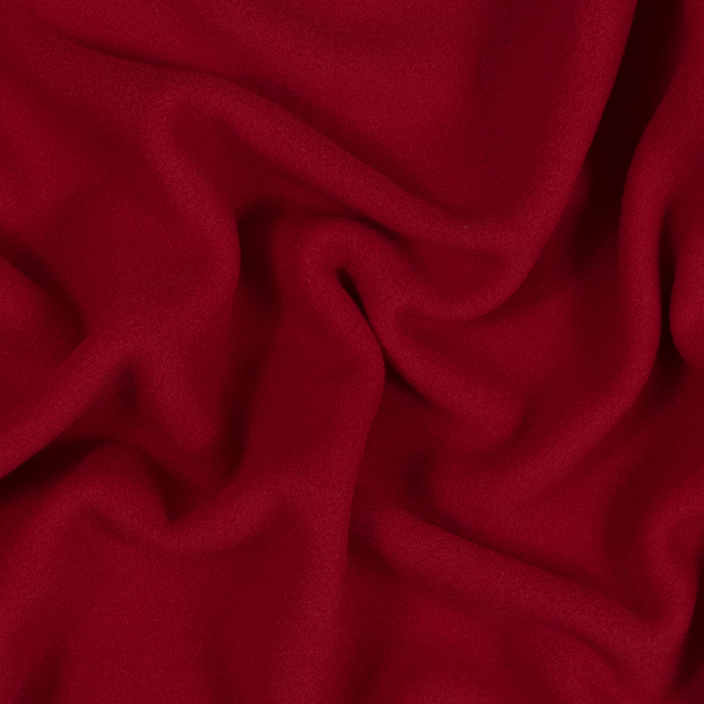 Red Double-Sided Polyester Fleece