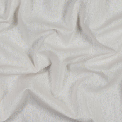 Cream Pink Linen and Rayon Woven