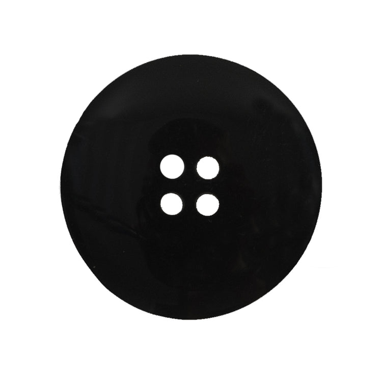 template--25130090922057__main-Black 4-Hole Smooth Top Plastic Button - 45L/29mm