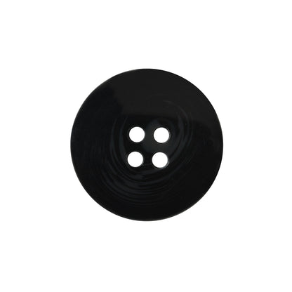 Black and Gray Swirled Plastic Button - 36L/23mm Detail