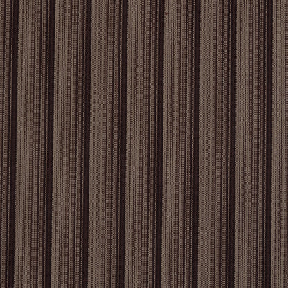 Brown and Taupe Striped Cotton Shirting Detail