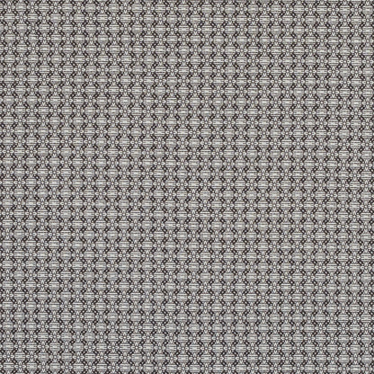 Brown and Ivory Floral Cotton Jacquard