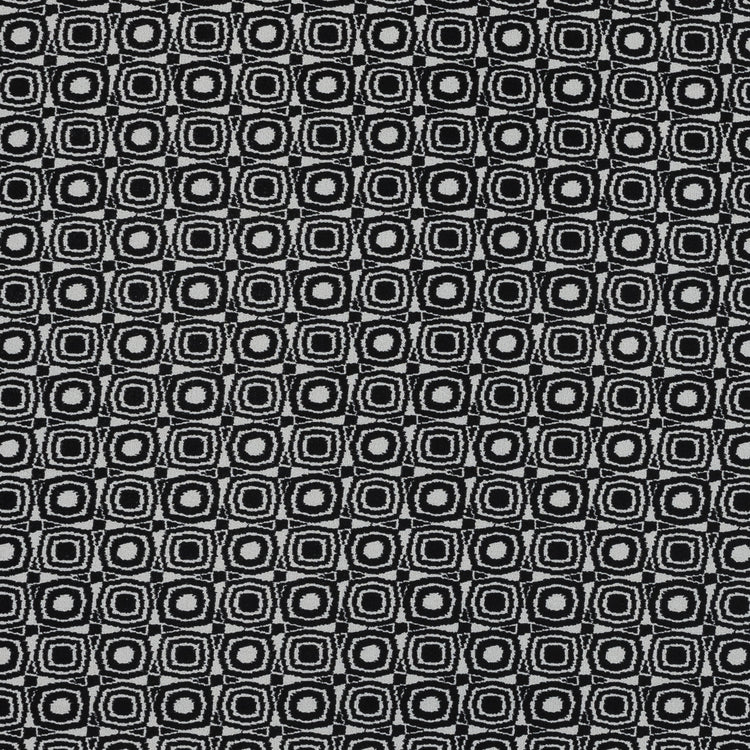 template--26688905969737__main-Black and Ivory Geometric Polyester Crepe