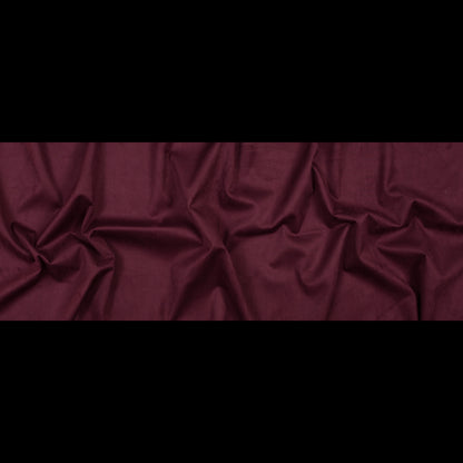 Burgundy True Heavy Scuba Knit Suede Folded