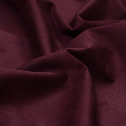Burgundy True Heavy Scuba Knit Suede Full
