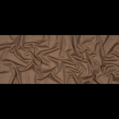 Cognac Heavy Scuba Knit Suede Folded