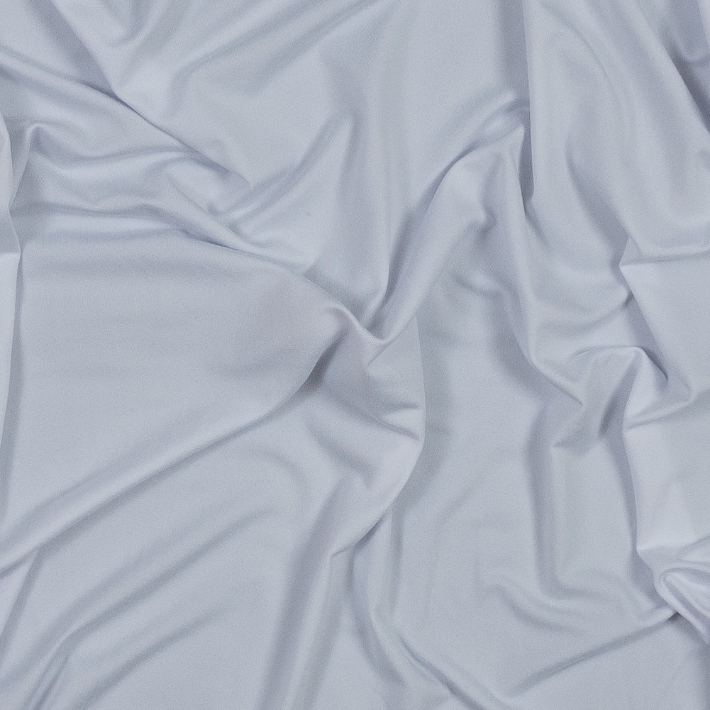 White Double Sided Brushed DTY Jersey