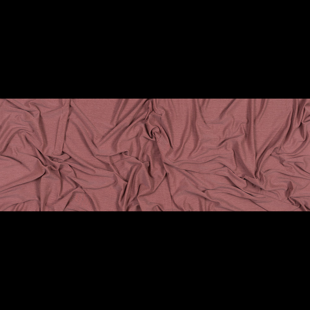 Mauve Washed Rayon Jersey Folded