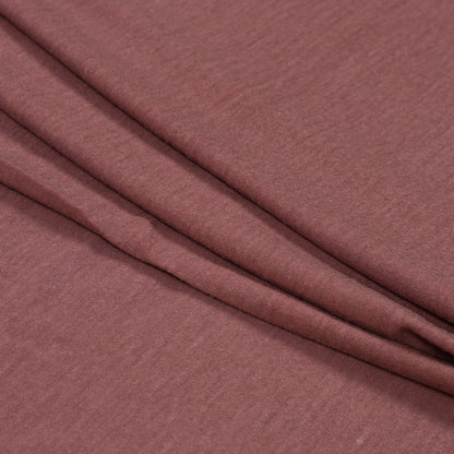 Mauve Washed Rayon Jersey Detail