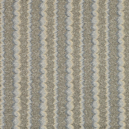 Charcoal and Metallic Gold Striped Stretch Knit