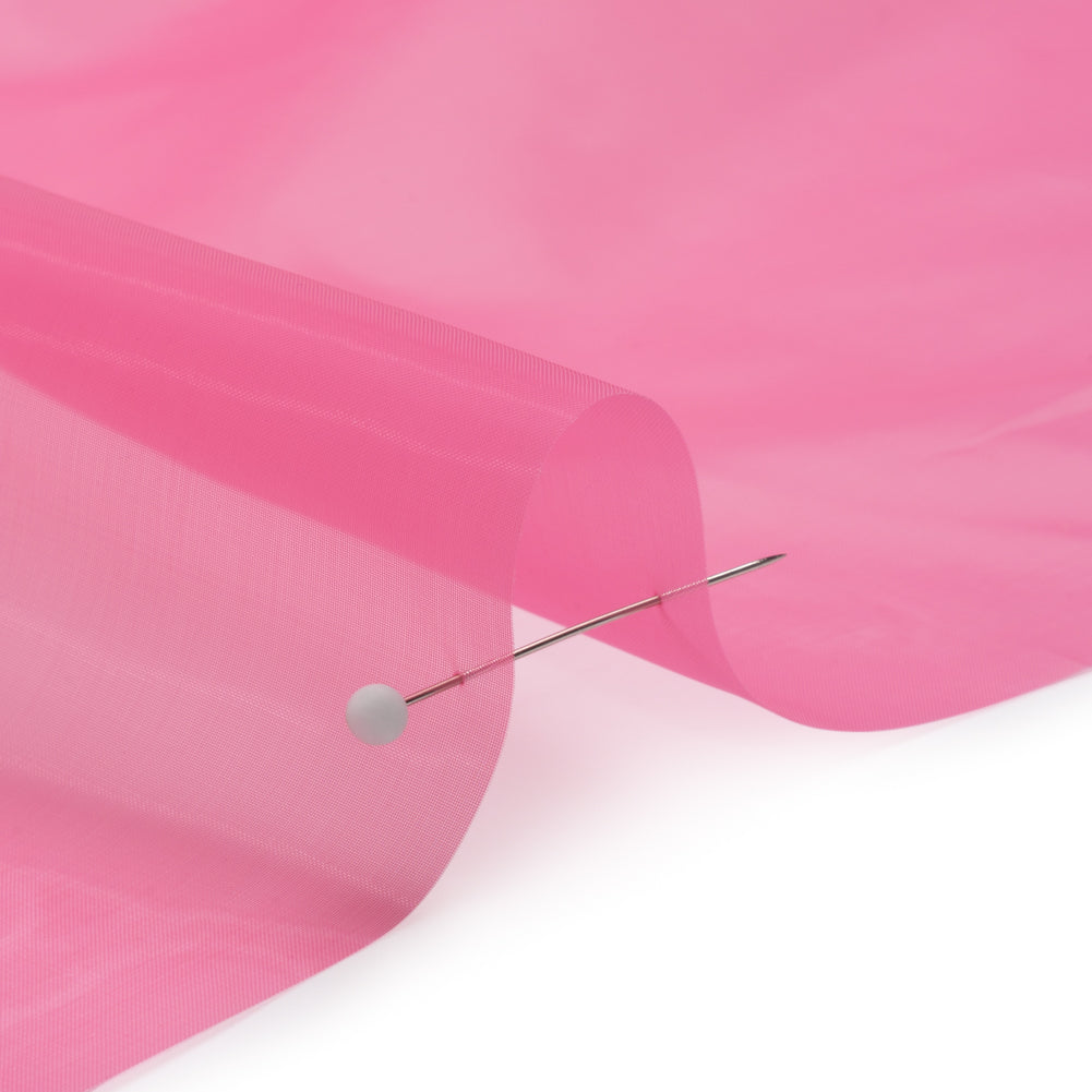 Smooth Organza - Cerise Pink - Portia Collection Folded