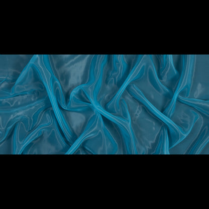 Smooth Organza - Sky Blue - Portia Collection Folded