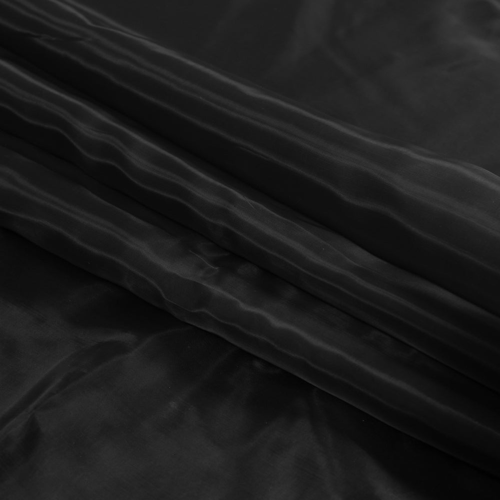 Smooth Organza - Black - Portia Collection Detail