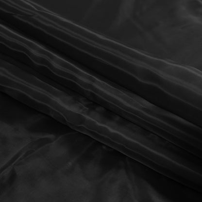Smooth Organza - Black - Portia Collection Detail