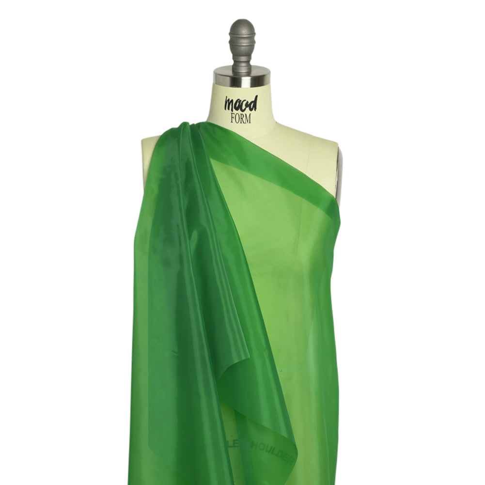 Smooth Organza - Kelly Green - Portia Collection Detail