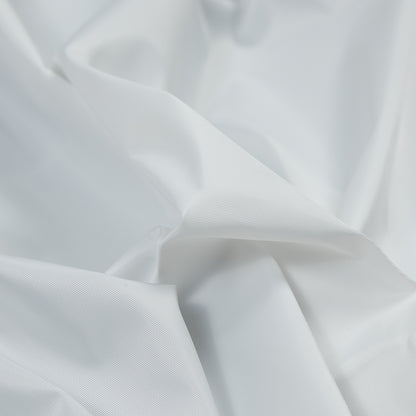 Water-Resistant Polyester Twill - White - Fisher Collection Full