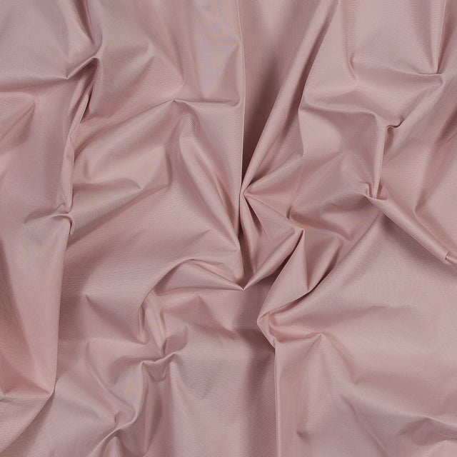 Water-Resistant Polyester Twill - Silver Pink - Fisher Collection