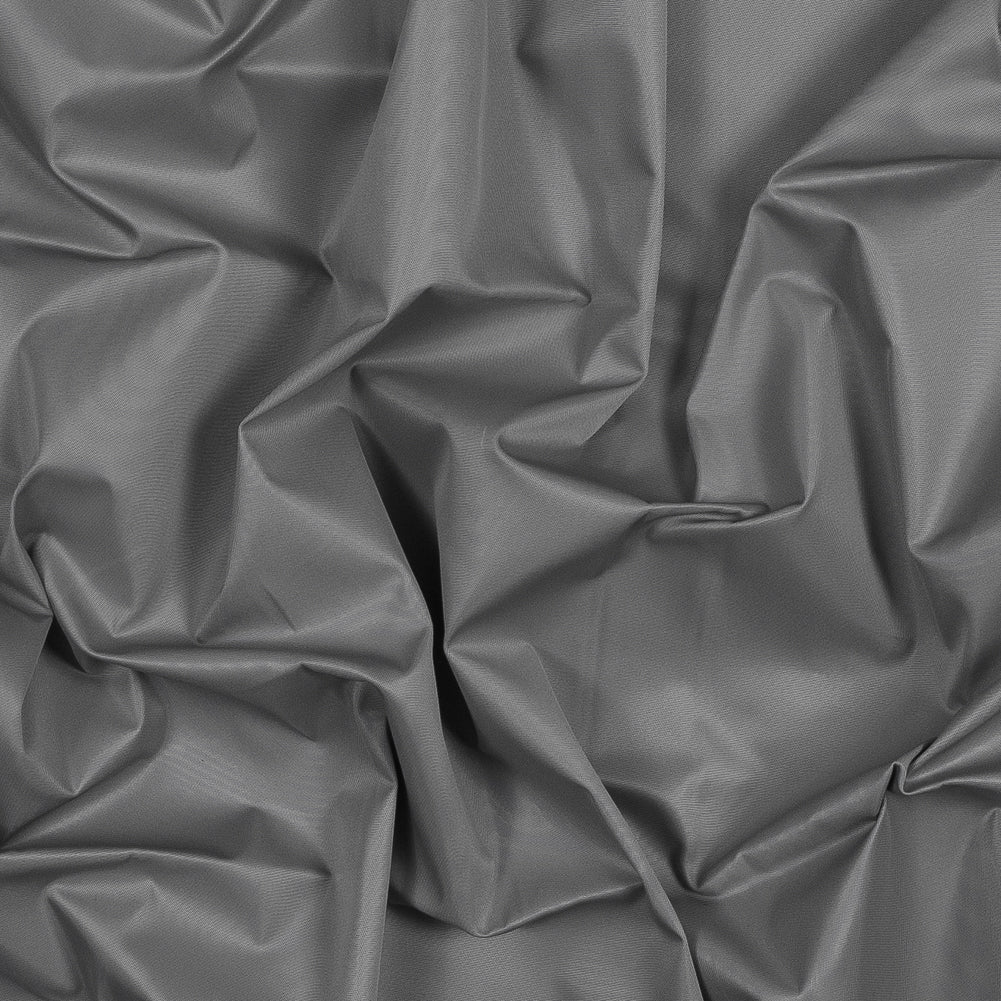 Water-Resistant Polyester Twill - Gray - Fisher Collection