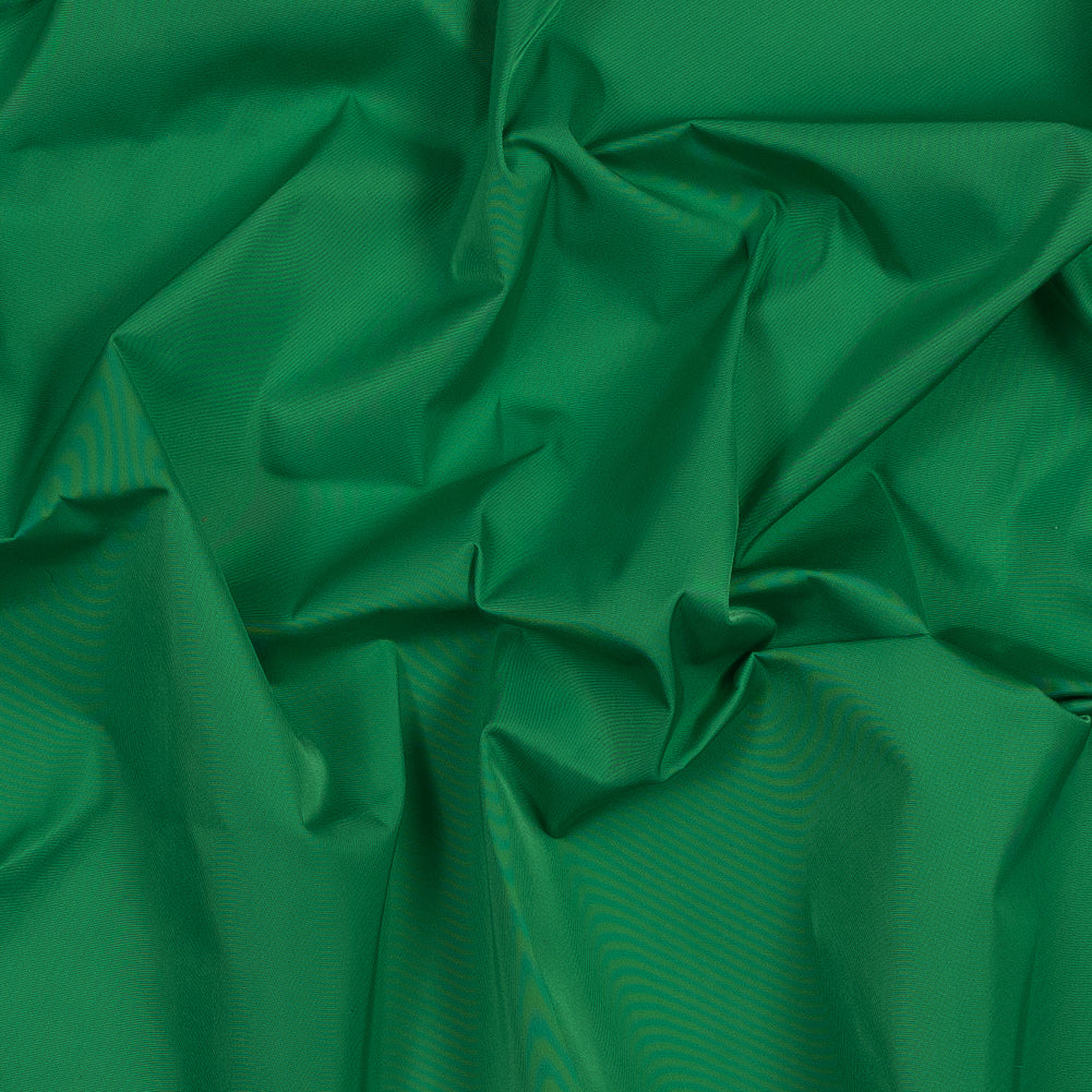 Water-Resistant Polyester Twill - Grass Green - Fisher Collection
