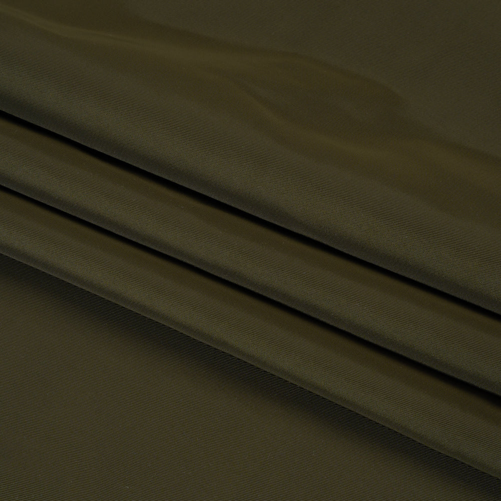 Water-Resistant Polyester Twill - Dark Olive - Fisher Collection