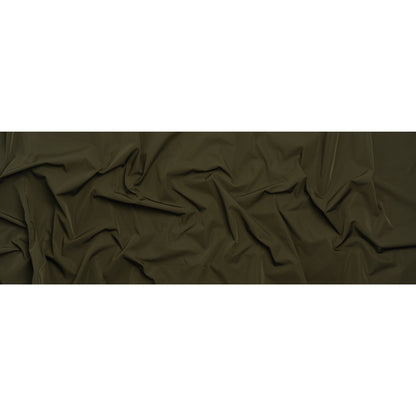 Water-Resistant Polyester Twill - Dark Olive - Fisher Collection