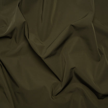 Water-Resistant Polyester Twill - Dark Olive - Fisher Collection