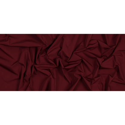 Water-Resistant Polyester Twill - Cranberry - Fisher Collection Folded