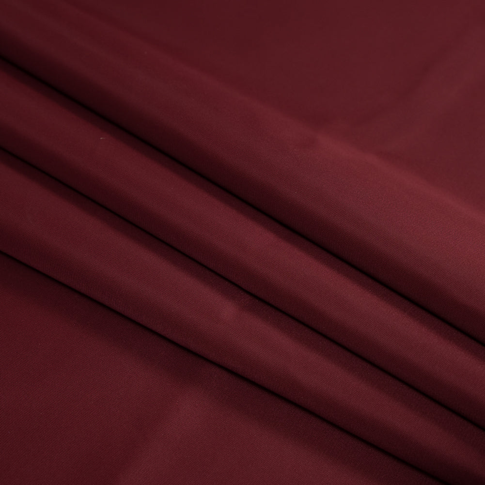 Water-Resistant Polyester Twill - Cranberry - Fisher Collection Detail