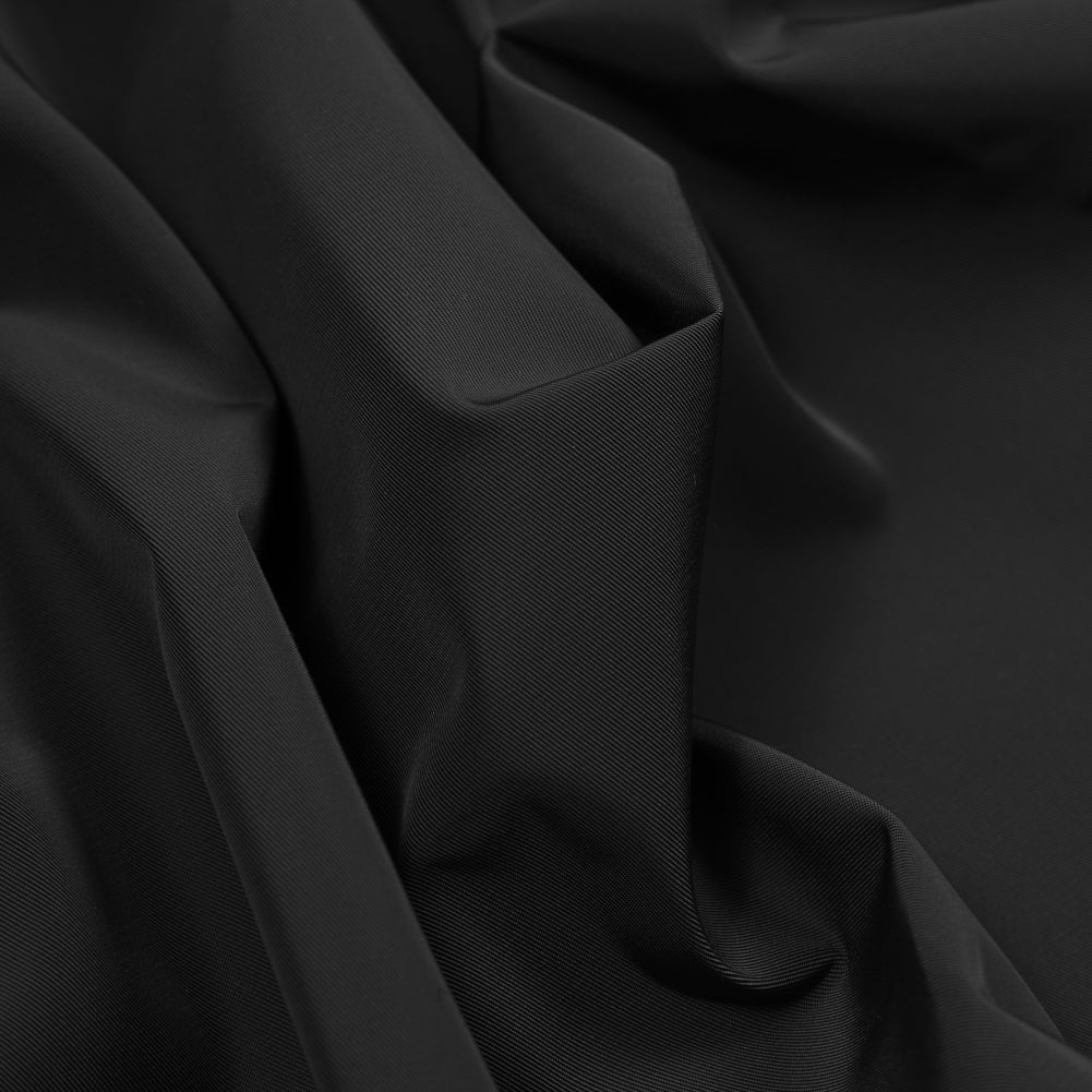 Water-Resistant Polyester Twill - Black - Fisher Collection Full