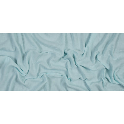 Double Cotton Gauze - Blue Glass - Talamanca Collection Folded