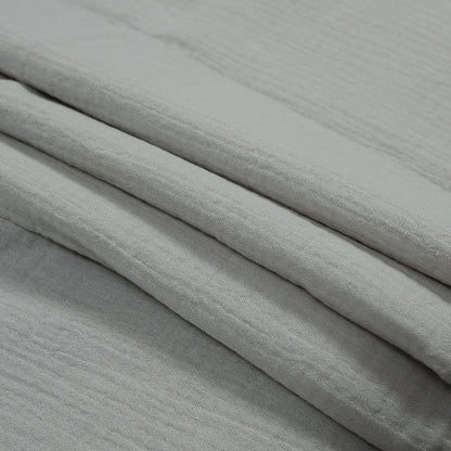 Double Cotton Gauze - Gray - Talamanca Collection Detail