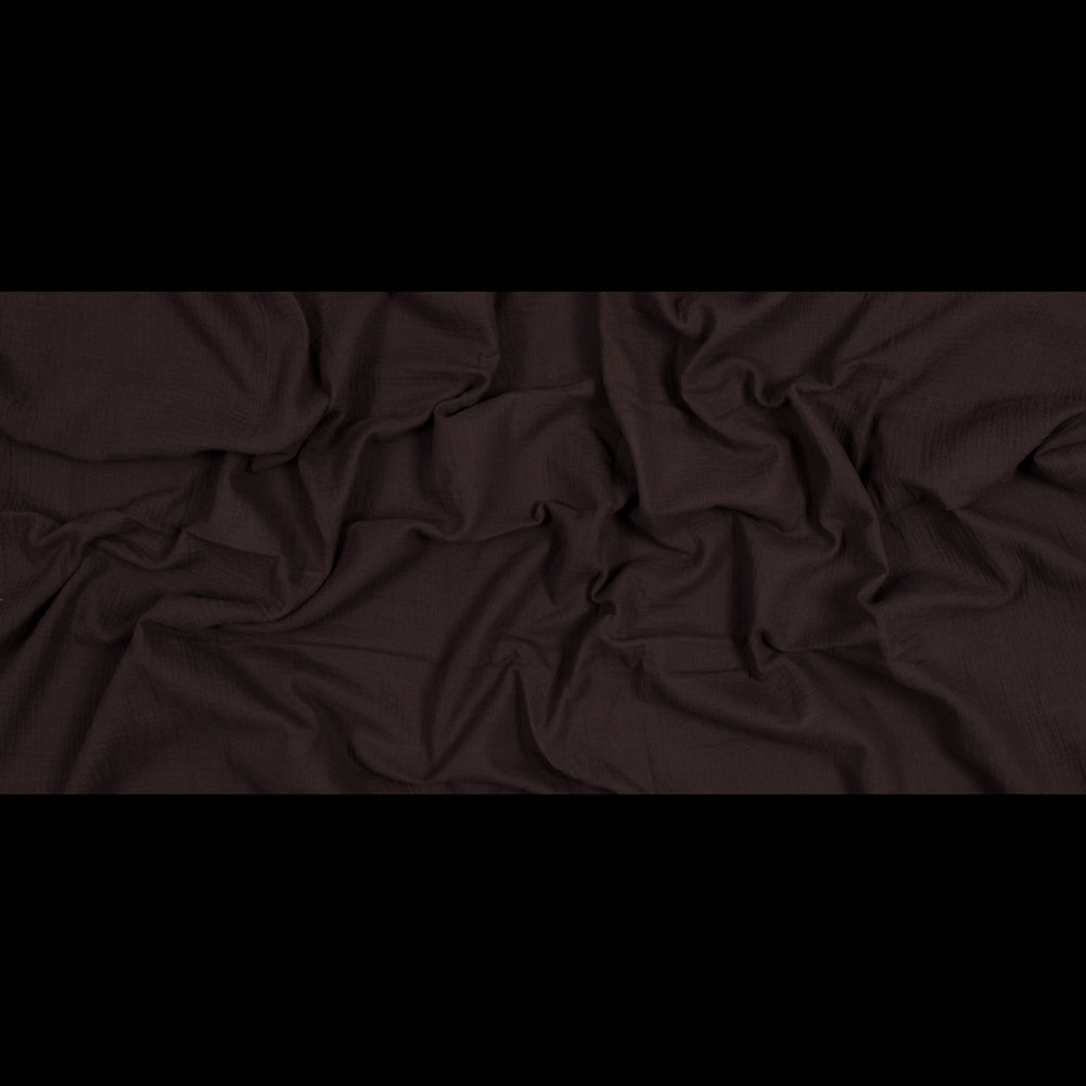 Double Cotton Gauze - Dusty Brown - Talamanca Collection Folded