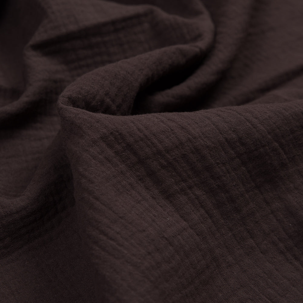 Double Cotton Gauze - Dusty Brown - Talamanca Collection Full