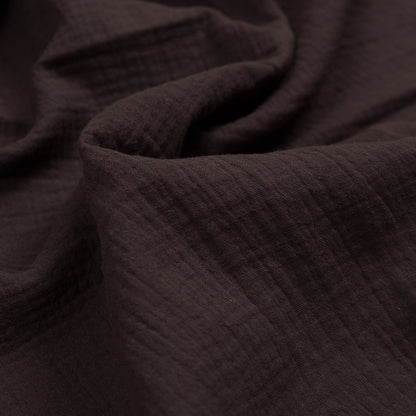 Double Cotton Gauze - Dusty Brown - Talamanca Collection Full