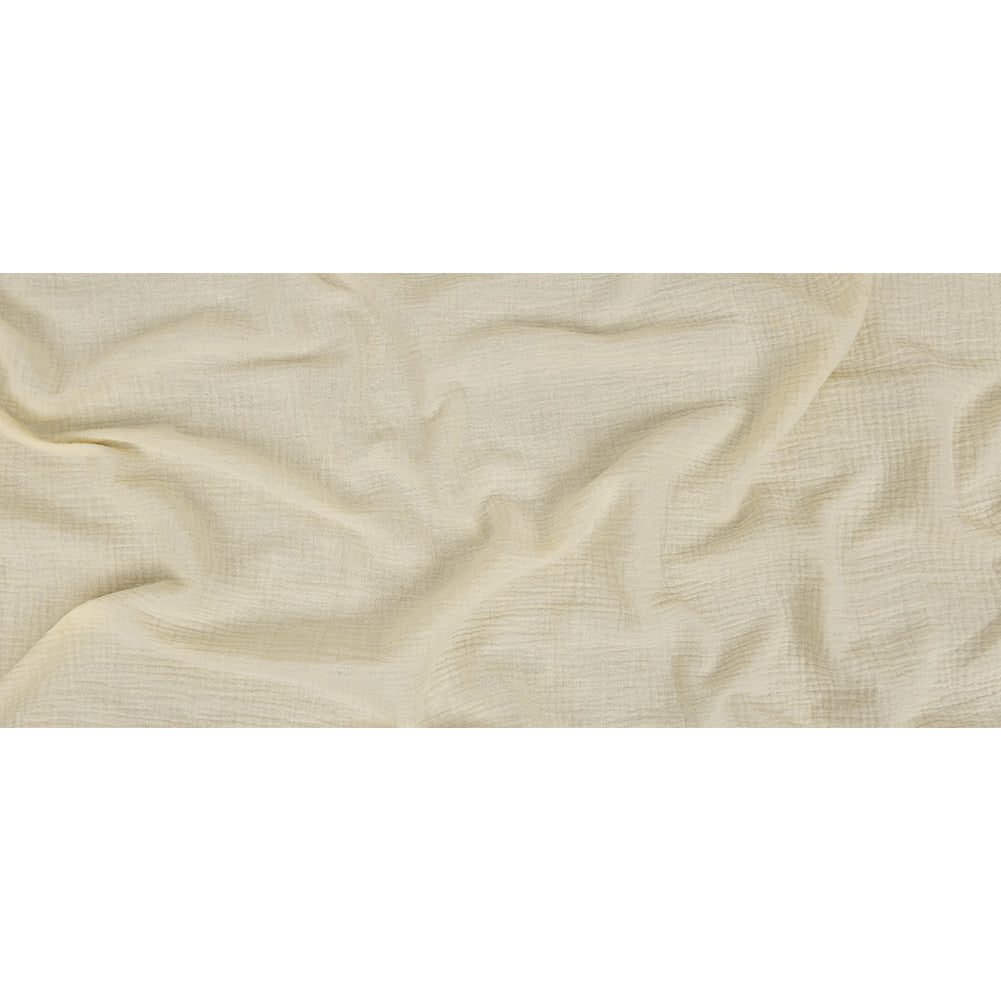 Double Cotton Gauze - Cloud Cream - Talamanca Collection Folded