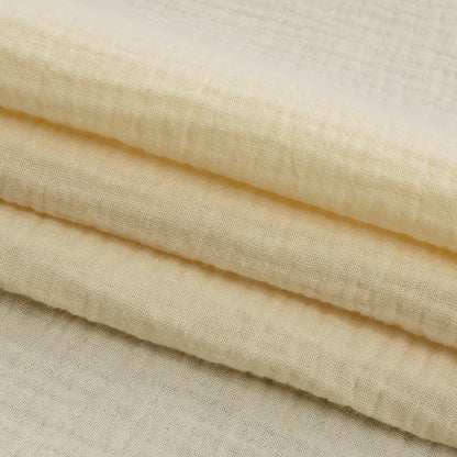 Double Cotton Gauze - Cloud Cream - Talamanca Collection Detail