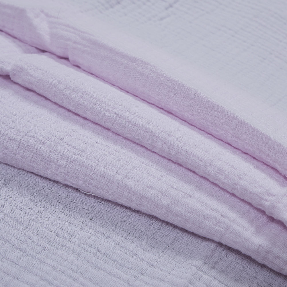 Double Cotton Gauze - Pale Orchid - Talamanca Collection Detail