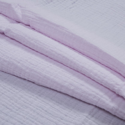 Double Cotton Gauze - Pale Orchid - Talamanca Collection Detail