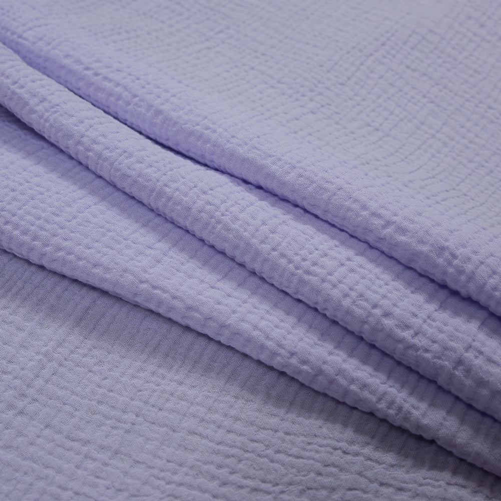 Double Cotton Gauze - Lacy Lilac - Talamanca Collection Detail