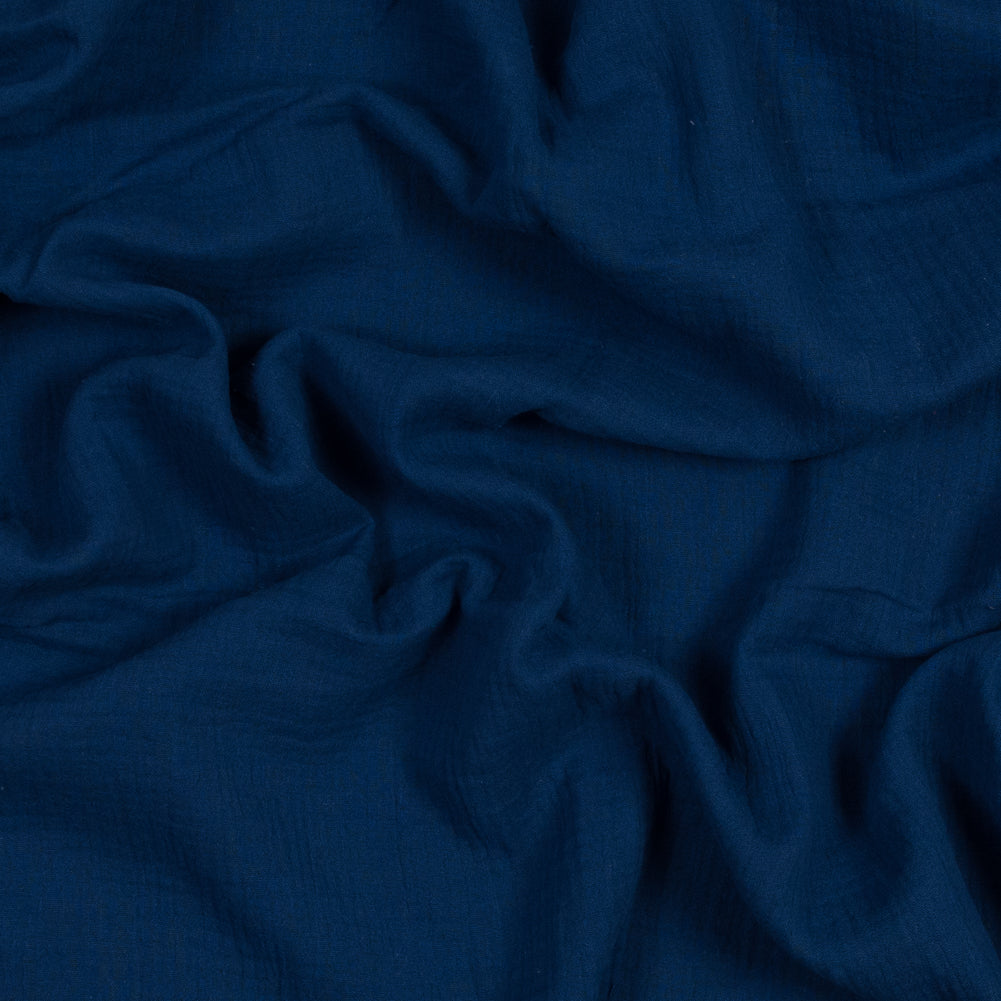 Double Cotton Gauze - Royal Blue - Talamanca Collection