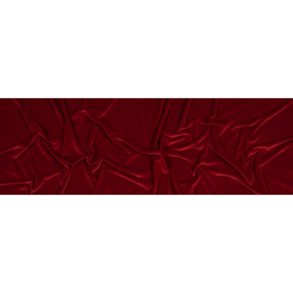 Stretch Velour - Scarlet - Persica Collection Folded