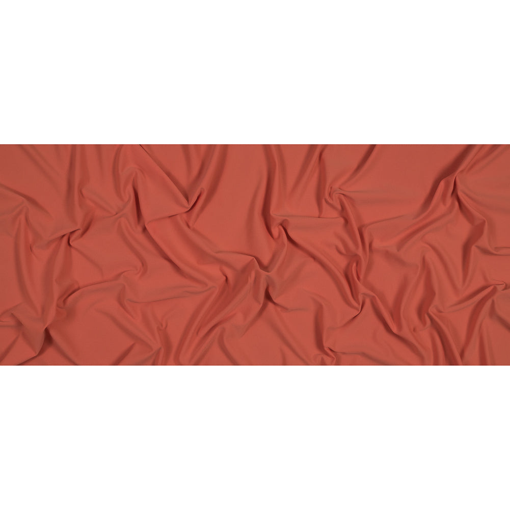 Fresh Salmon Antibacterial and Wicking Polyester Jersey Folded