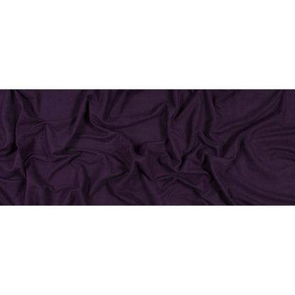 Bamboo and Cotton Stretch Knit Fleece - Plum - Jessamyn Collection Folded