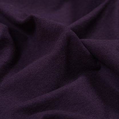 Bamboo and Cotton Stretch Knit Fleece - Plum - Jessamyn Collection Full