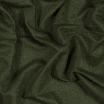 Bamboo and Cotton Stretch Knit Fleece - Moss Green - Jessamyn Collection