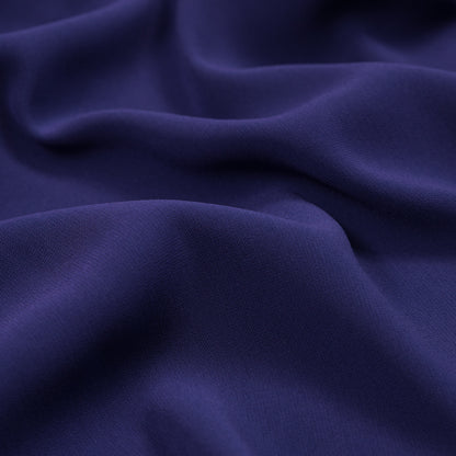 Purple Stretch Polyester Crepe Detail