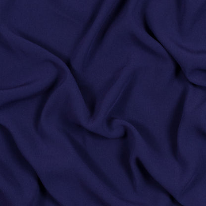 Purple Stretch Polyester Crepe