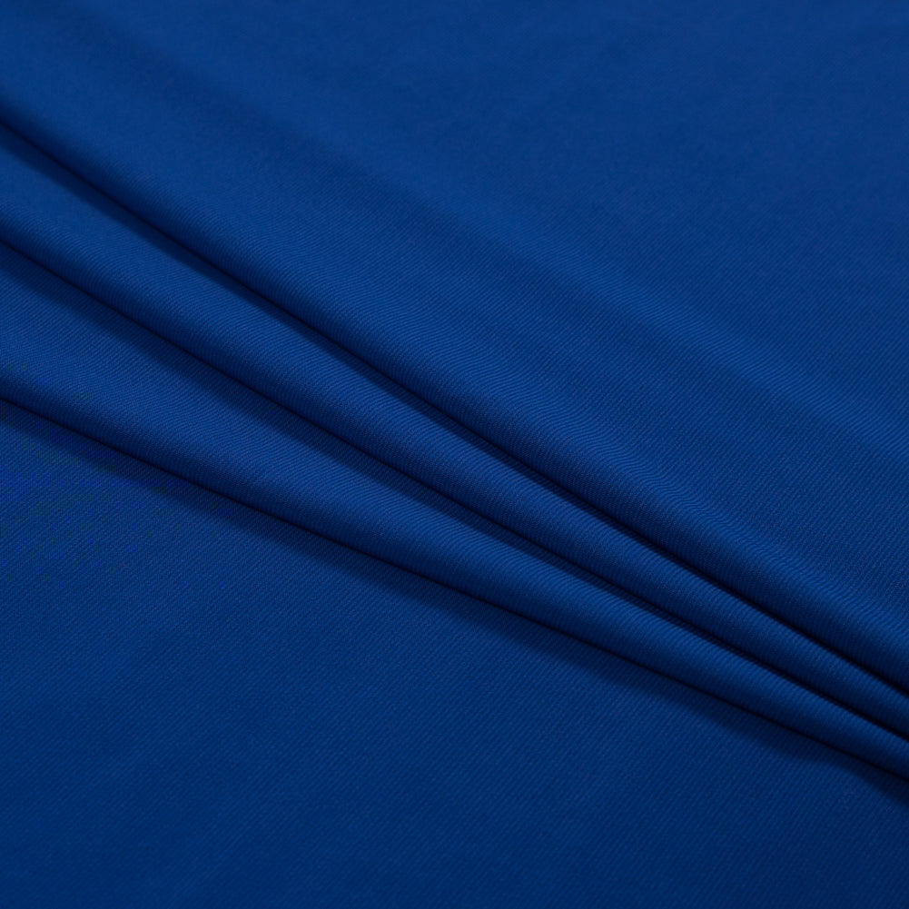 Royal Blue ITY Stretch Matte Jersey Folded