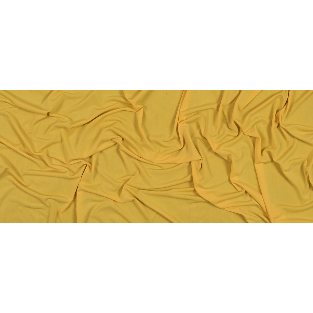Saffron Yellow ITY Stretch Matte Jersey