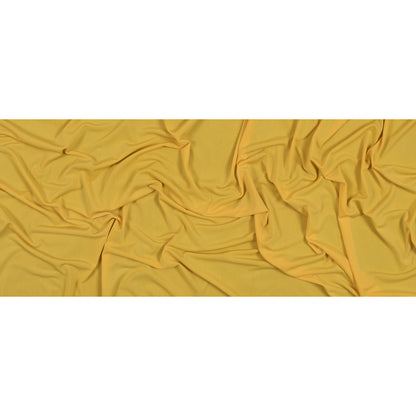Saffron Yellow ITY Stretch Matte Jersey